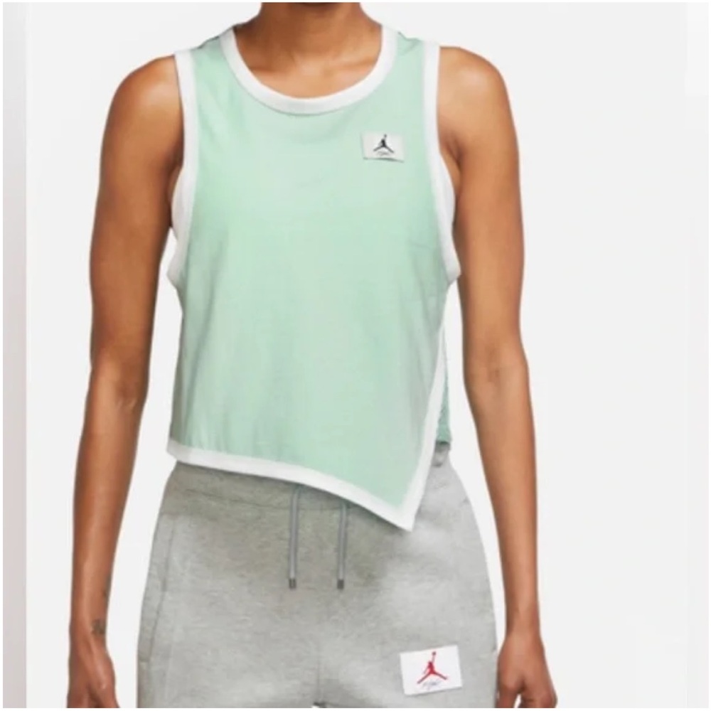 ✨NWT Nike Jordan Mint Green Flight Essential Tank size 1X